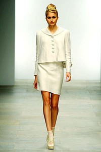 Paul Costelloe, Spring/Summer 2012. London Fashion Week 2012. [Photo by Gareth CattermoleGetty Images]