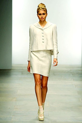 Paul Costelloe, Spring/Summer 2012. London Fashion Week 2012. [Photo by Gareth CattermoleGetty Images]