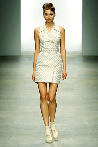 Paul Costelloe, Spring/Summer 2012. London Fashion Week 2012. [Photo by Gareth CattermoleGetty Images]