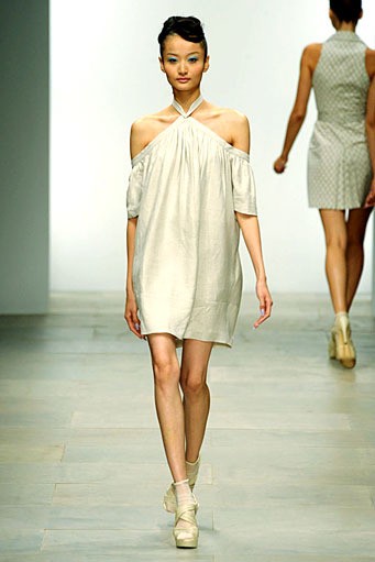 Paul Costelloe, Spring/Summer 2012. London Fashion Week 2012. [Photo by Gareth CattermoleGetty Images]