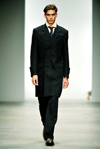 Paul Costelloe, Spring/Summer 2012. London Fashion Week 2012. [Photo by Gareth CattermoleGetty Images]