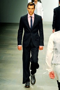 Paul Costelloe, Spring/Summer 2012. London Fashion Week 2012. [Photo by Gareth CattermoleGetty Images]