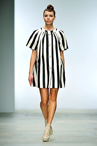 Paul Costelloe, Spring/Summer 2012. London Fashion Week 2012. [Photo by Gareth CattermoleGetty Images]