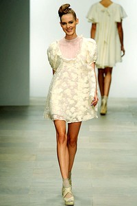 Paul Costelloe, Spring/Summer 2012. London Fashion Week 2012. [Photo by Gareth CattermoleGetty Images]