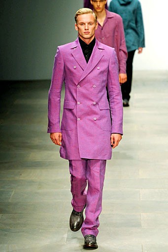 Paul Costelloe, Spring/Summer 2012. London Fashion Week 2012. [Photo by Gareth CattermoleGetty Images]