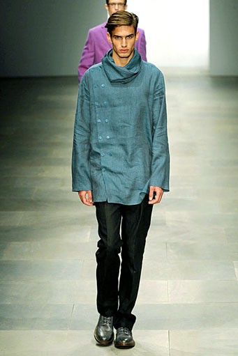 Paul Costelloe, Spring/Summer 2012. London Fashion Week 2012. [Photo by Gareth CattermoleGetty Images]