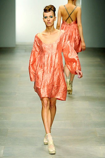 Paul Costelloe, Spring/Summer 2012. London Fashion Week 2012. [Photo by Gareth CattermoleGetty Images]