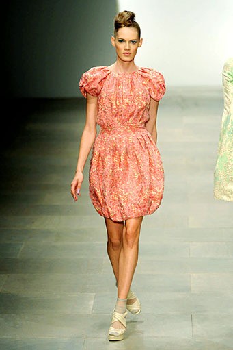 Paul Costelloe, Spring/Summer 2012. London Fashion Week 2012. [Photo by Gareth CattermoleGetty Images]
