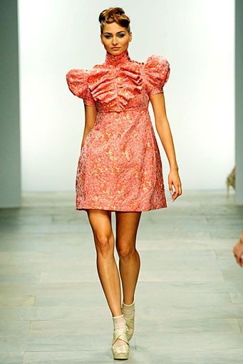 Paul Costelloe, Spring/Summer 2012. London Fashion Week 2012. [Photo by Gareth CattermoleGetty Images]