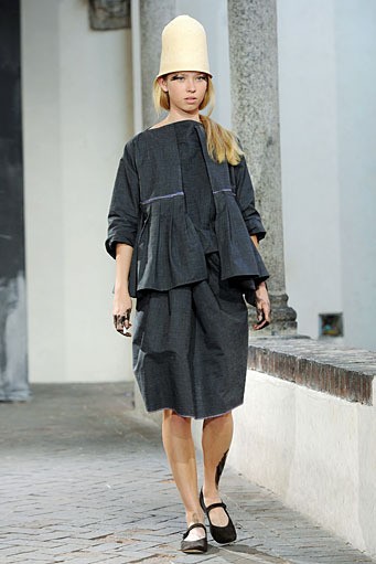 Daniela Gregis, Spring/Summer 2012. Milan Fashion Week 2012. [Photo by Tullio M. Puglia/Getty Images]
