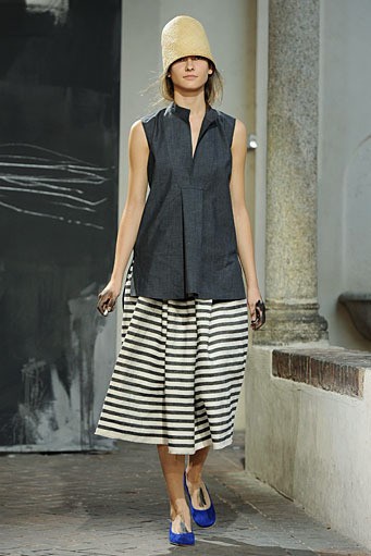 Daniela Gregis, Spring/Summer 2012. Milan Fashion Week 2012. [Photo by Tullio M. Puglia/Getty Images]