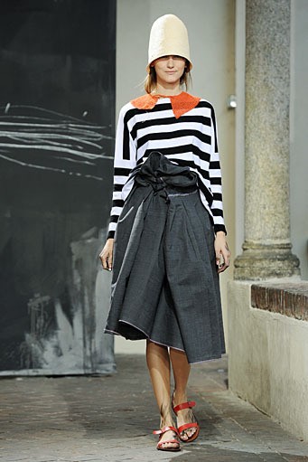 Daniela Gregis, Spring/Summer 2012. Milan Fashion Week 2012. [Photo by Tullio M. Puglia/Getty Images]