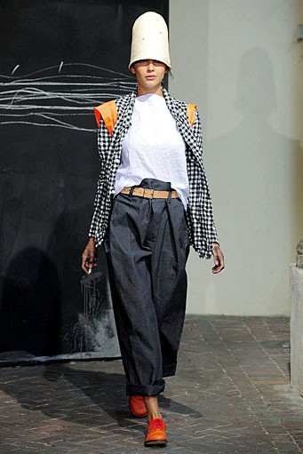 Daniela Gregis, Spring/Summer 2012. Milan Fashion Week 2012. [Photo by Tullio M. Puglia/Getty Images]