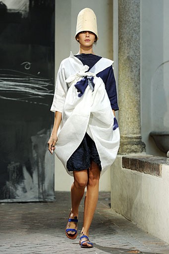 Daniela Gregis, Spring/Summer 2012. Milan Fashion Week 2012. [Photo by Tullio M. Puglia/Getty Images]
