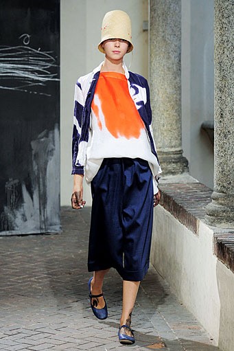 Daniela Gregis, Spring/Summer 2012. Milan Fashion Week 2012. [Photo by Tullio M. Puglia/Getty Images]