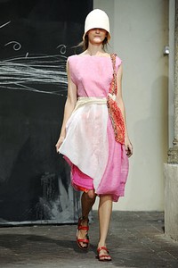 Daniela Gregis, Spring/Summer 2012. Milan Fashion Week 2012. [Photo by Tullio M. Puglia/Getty Images]