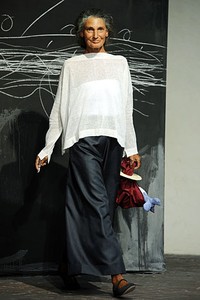 Daniela Gregis, Spring/Summer 2012. Milan Fashion Week 2012. [Photo by Tullio M. Puglia/Getty Images]