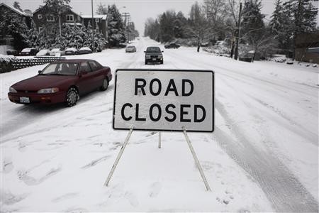 Badai Salju di Seattle, Ribuan Rumah Rusak
