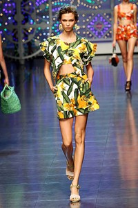 Dolce & Gabbana, Spring/Summer 2012. Milan Fashion Week 2012. [Photo by Vittorio Zunino Celotto/Getty Images]