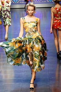 Dolce & Gabbana, Spring/Summer 2012. Milan Fashion Week 2012. [Photo by Vittorio Zunino Celotto/Getty Images]