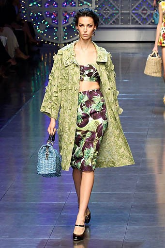Dolce & Gabbana, Spring/Summer 2012. Milan Fashion Week 2012. [Photo by Vittorio Zunino Celotto/Getty Images]