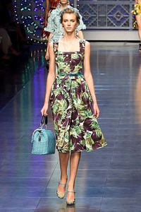 Dolce & Gabbana, Spring/Summer 2012. Milan Fashion Week 2012. [Photo by Vittorio Zunino Celotto/Getty Images]