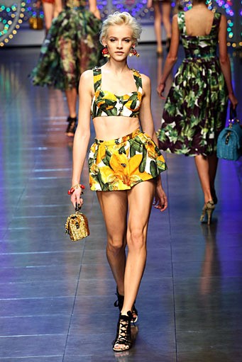 Dolce & Gabbana, Spring/Summer 2012. Milan Fashion Week 2012. [Photo by Vittorio Zunino Celotto/Getty Images]