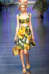 Dolce & Gabbana, Spring/Summer 2012. Milan Fashion Week 2012. [Photo by Vittorio Zunino Celotto/Getty Images]