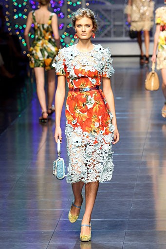 Dolce & Gabbana, Spring/Summer 2012. Milan Fashion Week 2012. [Photo by Vittorio Zunino Celotto/Getty Images]