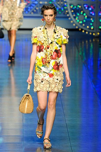 Dolce & Gabbana, Spring/Summer 2012. Milan Fashion Week 2012. [Photo by Vittorio Zunino Celotto/Getty Images]