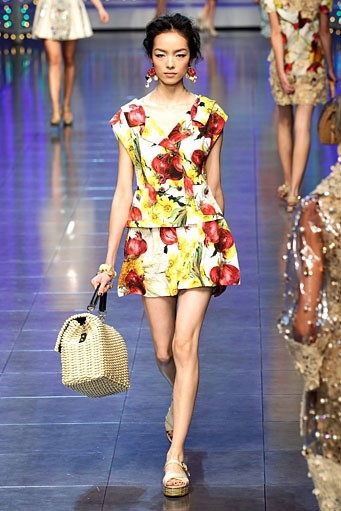 Dolce & Gabbana, Spring/Summer 2012. Milan Fashion Week 2012. [Photo by Vittorio Zunino Celotto/Getty Images]
