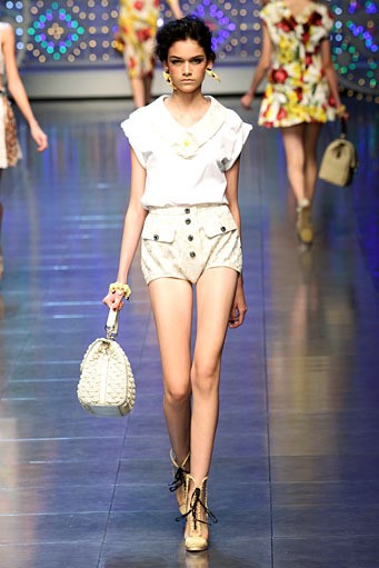 Dolce & Gabbana, Spring/Summer 2012. Milan Fashion Week 2012. [Photo by Vittorio Zunino Celotto/Getty Images]