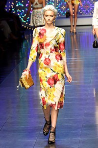 Dolce & Gabbana, Spring/Summer 2012. Milan Fashion Week 2012. [Photo by Vittorio Zunino Celotto/Getty Images]