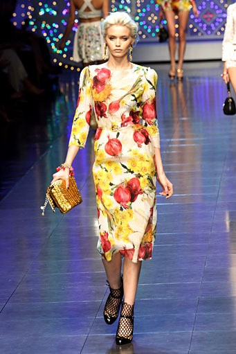 Dolce & Gabbana, Spring/Summer 2012. Milan Fashion Week 2012. [Photo by Vittorio Zunino Celotto/Getty Images]