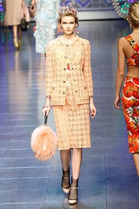 Dolce & Gabbana, Spring/Summer 2012. Milan Fashion Week 2012. [Photo by Vittorio Zunino Celotto/Getty Images]