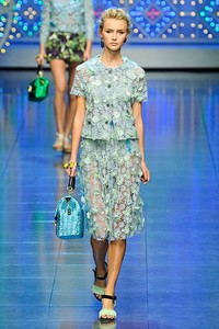 Dolce & Gabbana, Spring/Summer 2012. Milan Fashion Week 2012. [Photo by Vittorio Zunino Celotto/Getty Images]