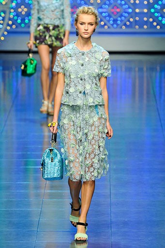 Dolce & Gabbana, Spring/Summer 2012. Milan Fashion Week 2012. [Photo by Vittorio Zunino Celotto/Getty Images]