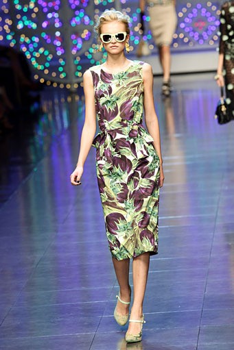 Dolce & Gabbana, Spring/Summer 2012. Milan Fashion Week 2012. [Photo by Vittorio Zunino Celotto/Getty Images]