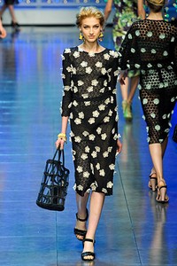 Dolce & Gabbana, Spring/Summer 2012. Milan Fashion Week 2012. [Photo by Vittorio Zunino Celotto/Getty Images]