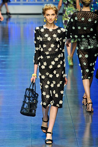Dolce & Gabbana, Spring/Summer 2012. Milan Fashion Week 2012. [Photo by Vittorio Zunino Celotto/Getty Images]