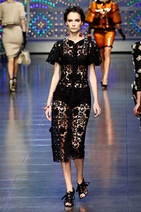Dolce & Gabbana, Spring/Summer 2012. Milan Fashion Week 2012. [Photo by Vittorio Zunino Celotto/Getty Images]