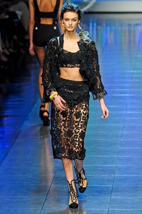 Dolce & Gabbana, Spring/Summer 2012. Milan Fashion Week 2012. [Photo by Vittorio Zunino Celotto/Getty Images]