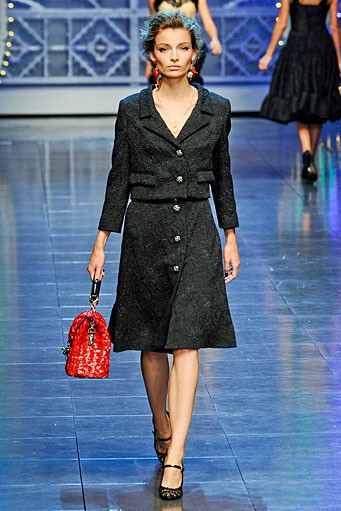 Dolce & Gabbana, Spring/Summer 2012. Milan Fashion Week 2012. [Photo by Vittorio Zunino Celotto/Getty Images]