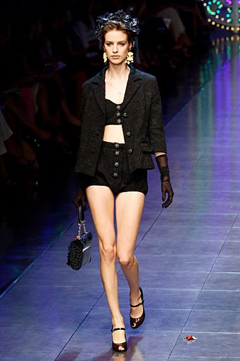 Dolce & Gabbana, Spring/Summer 2012. Milan Fashion Week 2012. [Photo by Vittorio Zunino Celotto/Getty Images]