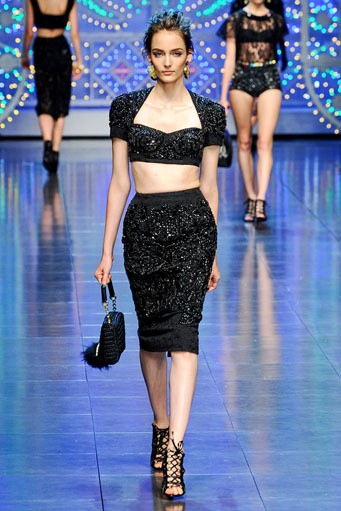 Dolce & Gabbana, Spring/Summer 2012. Milan Fashion Week 2012. [Photo by Vittorio Zunino Celotto/Getty Images]
