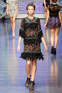 Dolce & Gabbana, Spring/Summer 2012. Milan Fashion Week 2012. [Photo by Vittorio Zunino Celotto/Getty Images]
