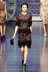 Dolce & Gabbana, Spring/Summer 2012. Milan Fashion Week 2012. [Photo by Vittorio Zunino Celotto/Getty Images]