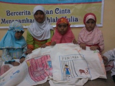 Ratusan Bocah Kampanyekan Penghapusan Penjara Anak