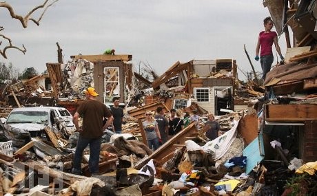  Tornado Terjang Alabama, 2 Orang Tewas