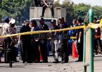 Polisi Olah TKP Kecelakaan Xenia Maut